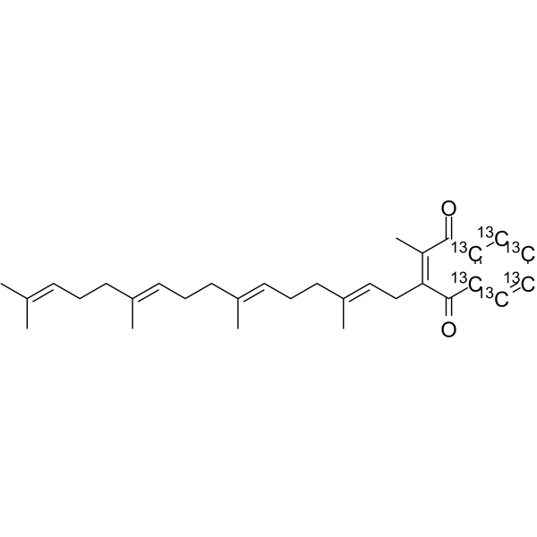 Menaquinone-4-13C6(Synonyms: Vitamin K2(MK)-13C6;  Menaquinone K4-13C6)