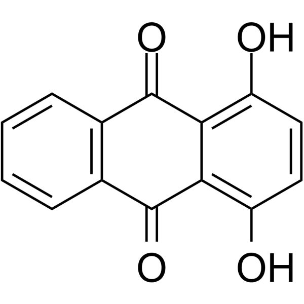 Quinizarin(Synonyms: 1,4-二羟基蒽醌; 1,4-Dihydroxyanthraquinone)