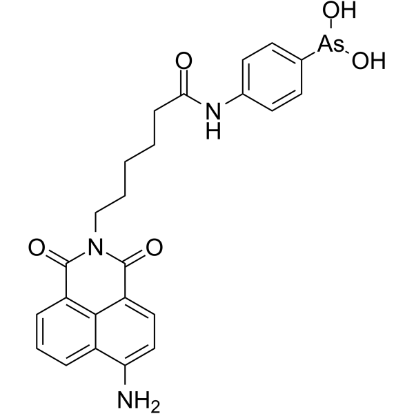 PAO-Nap Chemical Structure PAO-Nap