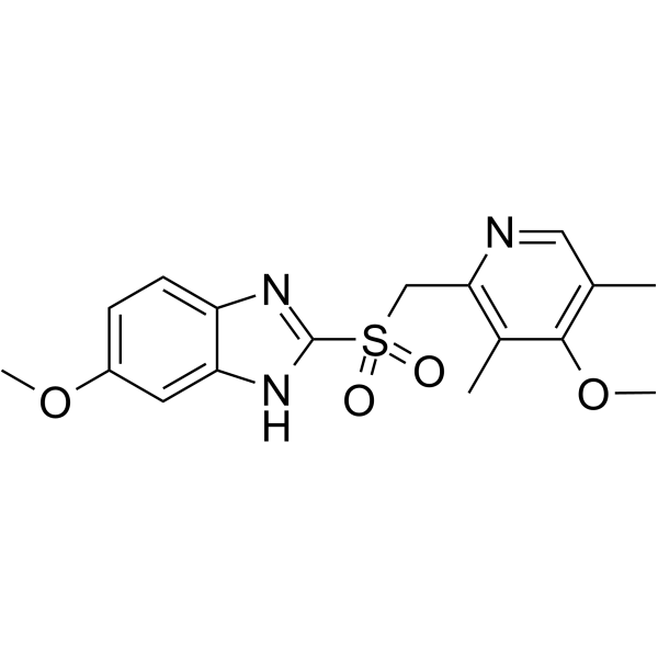 Omeprazole metabolite Omeprazole sulfone(Synonyms: Omeprazole sulfone;  Omeprazole sulphone)