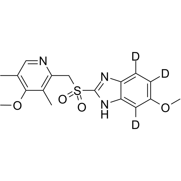 Omeprazole metabolite Omeprazole sulfone-d3(Synonyms: Omeprazole sulfone-d3;  Omeprazole sulphone-d3)