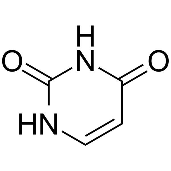Uracil Chemical Structure Uracil(Synonyms: 尿嘧啶)