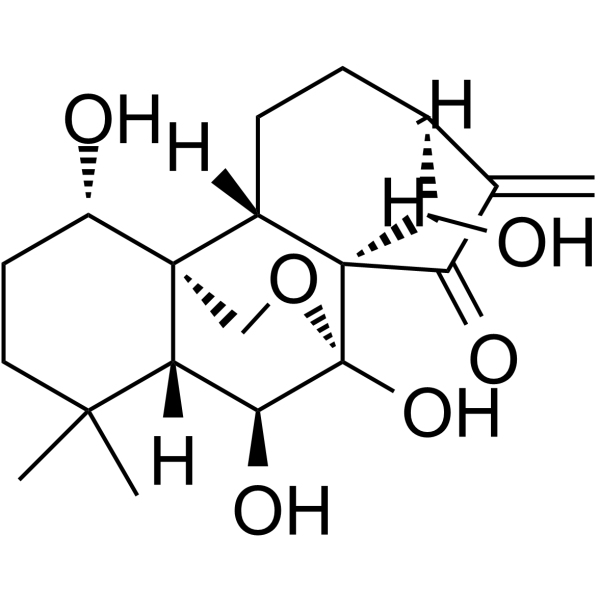 Oridonin(Synonyms: 冬凌草甲素; NSC-250682;  Isodonol)