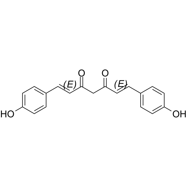 Bisdemethoxycurcumin(Synonyms: 双去甲氧基姜黄素; Curcumin III;  Didemethoxycurcumin)