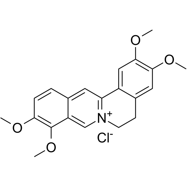 Palmatine chloride(Synonyms: 盐酸巴马汀)