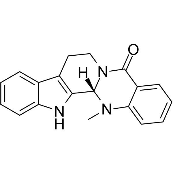 Evodiamine(Synonyms: 吴茱萸碱; (+)-Evodiamine;  d-Evodiamine)