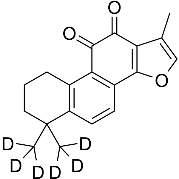 Tanshinone IIA-d6 Chemical Structure Tanshinone IIA-d6(Synonyms: Dan Shen ketone-d6)