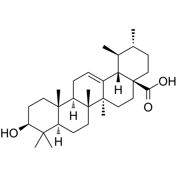 Ursolic acid(Synonyms: 熊果酸; Prunol;  Urson;  Malol)