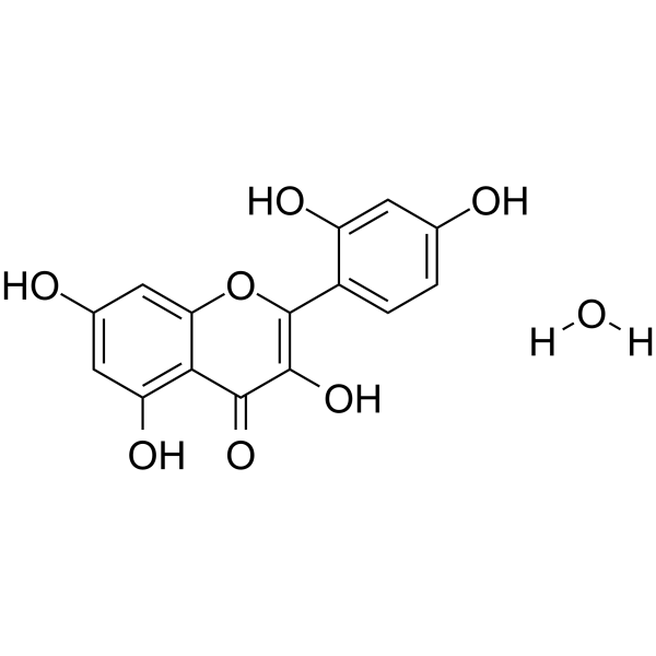 Morin monohydrate Chemical Structure Morin monohydrate