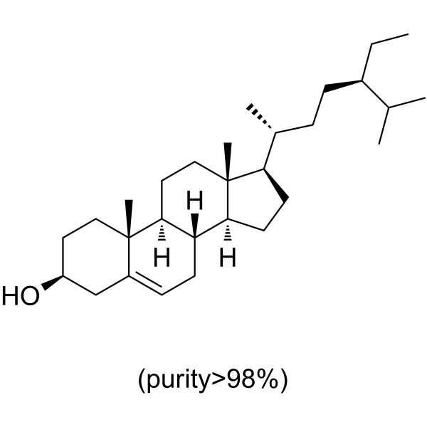 Beta-Sitosterol (purity>98%)(Synonyms: β-谷甾醇 (purity>98%); β-Sitosterol (purity>98%);  22,23-Dihydrostigmasterol (purity>98%))