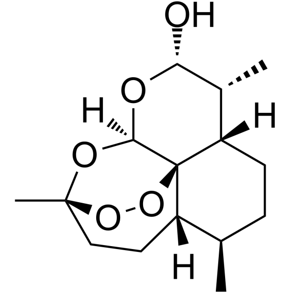 Dihydroartemisinin(Synonyms: 双氢青蒿素; Dihydroqinghaosu;  β-Dihydroartemisinin;  Artenimol)