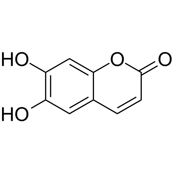 Esculetin(Synonyms: 秦皮乙素)