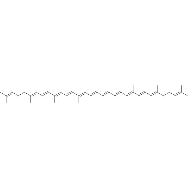 Lycopene Chemical Structure Lycopene(Synonyms: 番茄红素)