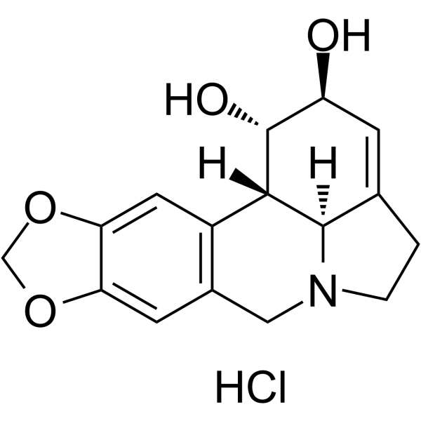 Lycorine hydrochloride(Synonyms: 石蒜碱)