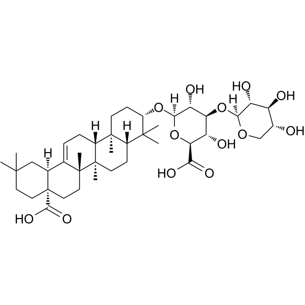 Momordin Ic(Synonyms: 地肤子皂苷Ic)