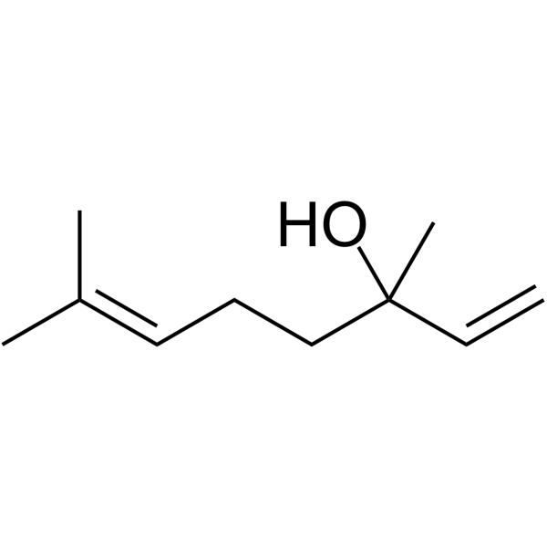 Linalool Chemical Structure Linalool