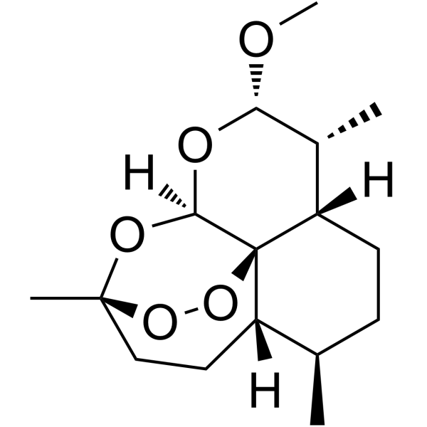 Artemether(Synonyms: 蒿甲醚; Dihydroqinghaosu methyl ether;  Dihydroartemisinin methyl ether;  SM224)