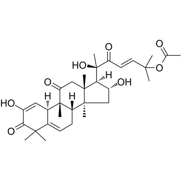 Cucurbitacin E Chemical Structure Cucurbitacin E(Synonyms: 葫芦素 E; α-Elaterin; α-Elaterine)