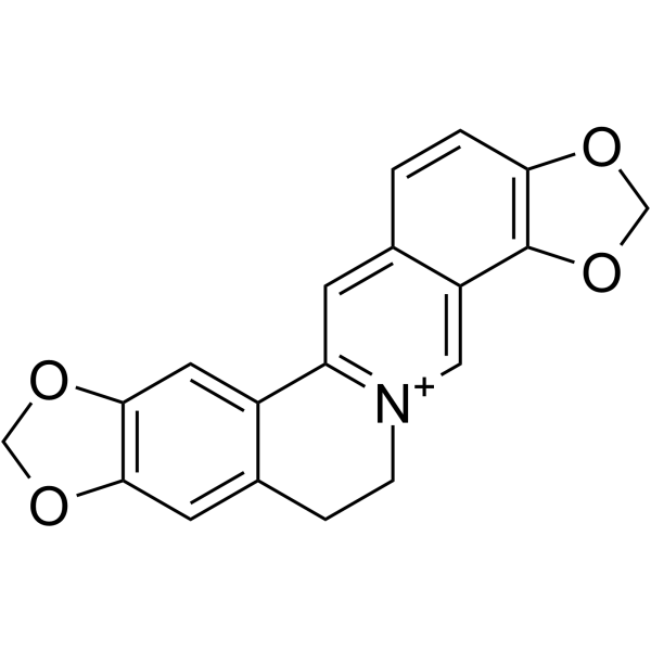 Coptisine(Synonyms: 黄连碱; Coptisin)