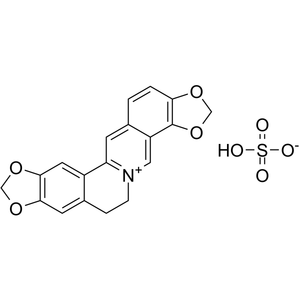Coptisine Sulfate(Synonyms: 硫酸黄连碱)