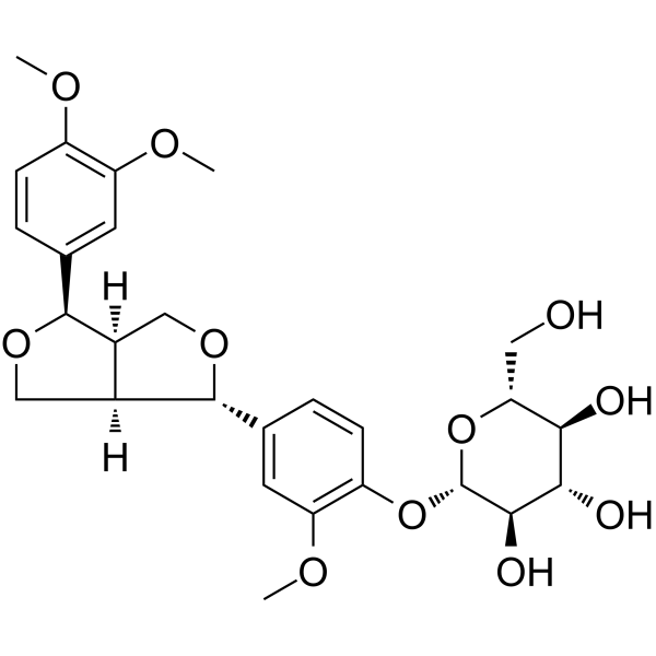 Phillyrin Chemical Structure Phillyrin