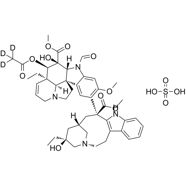 Vincristine-d3 sulfate(Synonyms: Leurocristine-d3 sulfate; NSC-67574-d3 sulfate; 22-Oxovincaleukoblastine-d3 sulfate)