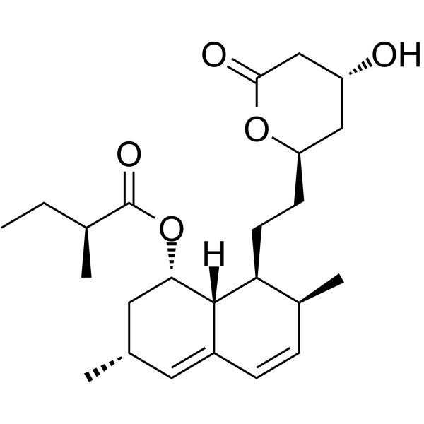 Lovastatin(Synonyms: 洛伐他汀; Mevinolin)