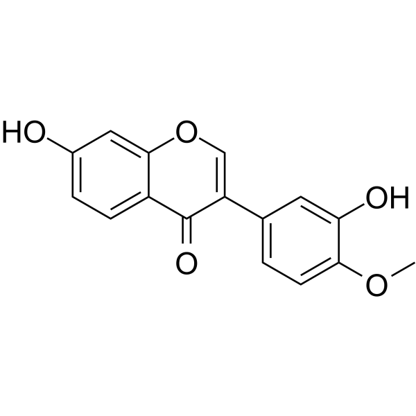 Calycosin(Synonyms: 异黄酮; Cyclosin)