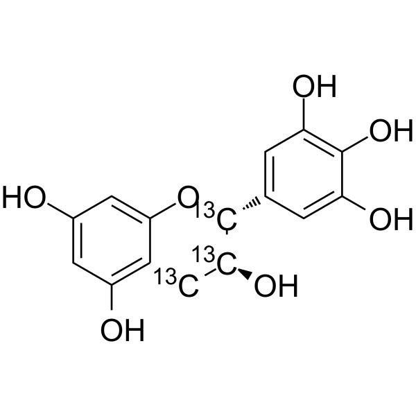 (+)-Gallocatechin-13C3