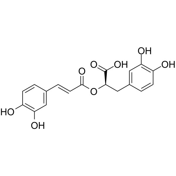 Rosmarinic acid(Synonyms: 迷迭香酸; Labiatenic acid)