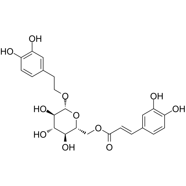 Calceolarioside B Chemical Structure Calceolarioside B(Synonyms: 木通苯乙醇苷B)