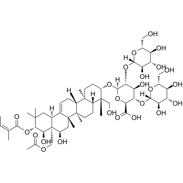 Isoescin IB(Synonyms: 异七叶皂苷 IB)