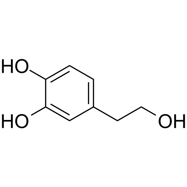 Hydroxytyrosol(Synonyms: 羟基酪醇; DOPET;  3,4-Dihydroxyphenethyl alcohol;  3-Hydroxytyrosol)