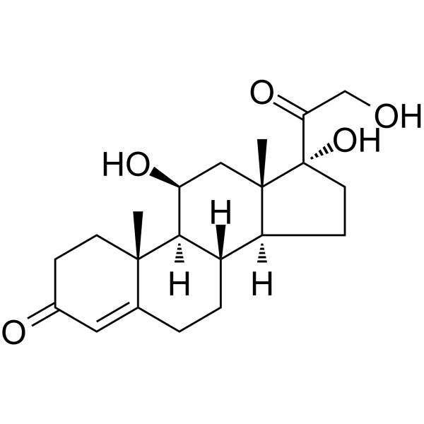 Hydrocortisone(Synonyms: 氢化可的松; Cortisol)