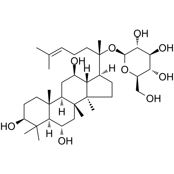 Ginsenoside F1 Chemical Structure Ginsenoside F1(Synonyms: 人参皂苷 F1; 20(S)-Ginsenoside F1)