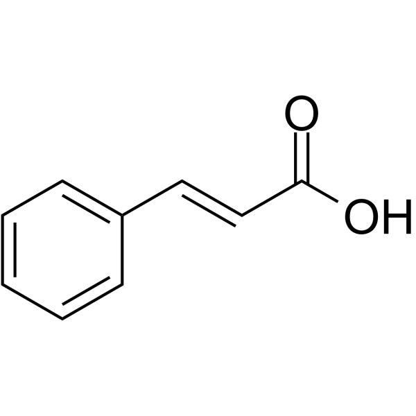 Cinnamic acid(Synonyms: 3-Phenylacrylic acid;  β-Phenylacrylic acid)