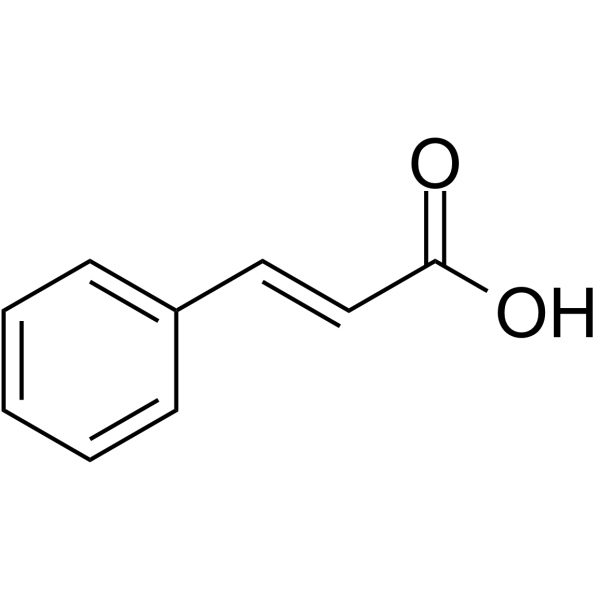Cinnamic acid Chemical Structure Cinnamic acid(Synonyms: 3-Phenylacrylic acid; β-Phenylacrylic acid)
