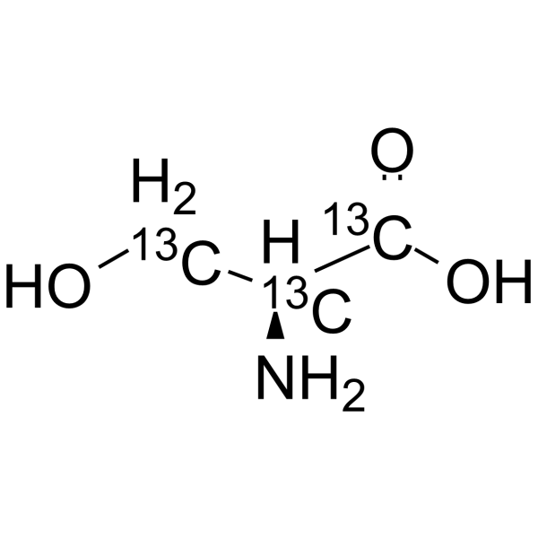 L-Serine-13C3(Synonyms: (-)-Serine-13C3;  (S)-Serine-13C3)