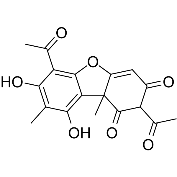 Usnic acid(Synonyms: 松萝酸)