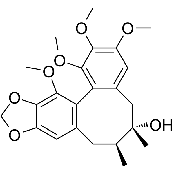 Schisandrol B Chemical Structure Schisandrol B(Synonyms: 五味子醇乙; Gomisin-A; TJN-101; Wuweizi alcohol-B)
