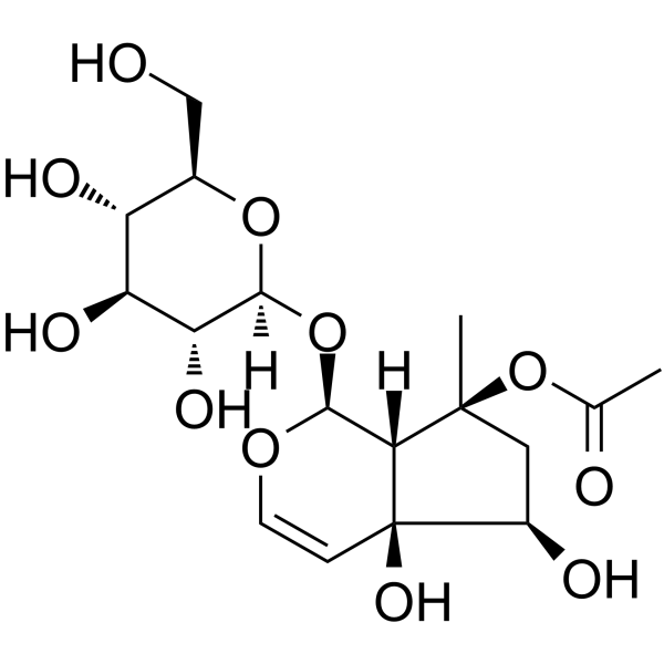 8-O-Acetylharpagide Chemical Structure 8-O-Acetylharpagide(Synonyms: 8-O-乙酰哈巴苷)