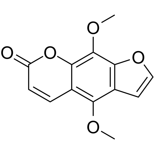 Isopimpinellin Chemical Structure Isopimpinellin