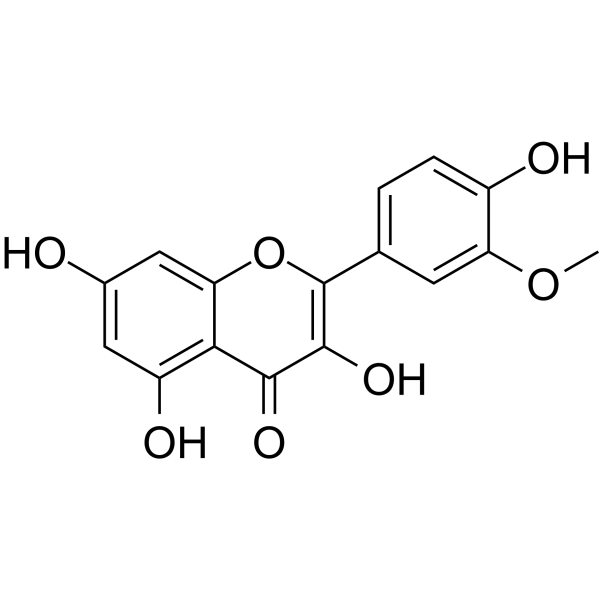 Isorhamnetin Chemical Structure Isorhamnetin(Synonyms: 异鼠李素; 3