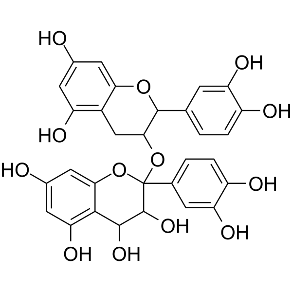 Proanthocyanidins Chemical Structure Proanthocyanidins(Synonyms: 原花青素)