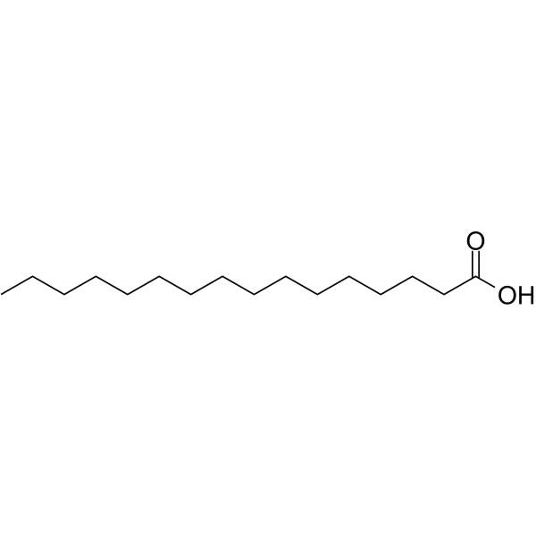 Palmitic acid Chemical Structure Palmitic acid(Synonyms: 棕榈酸)
