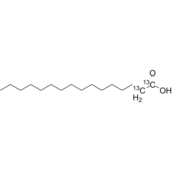 Palmitic acid-13C2(Synonyms: 棕榈酸 13C2)