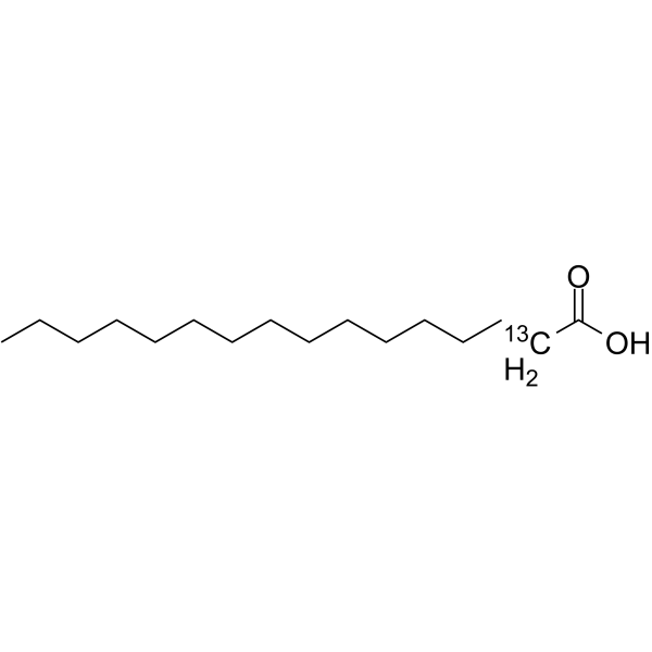Palmitic acid-13C(Synonyms: 棕榈酸 13C)