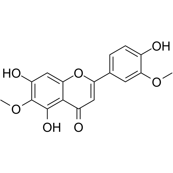 Jaceosidin Chemical Structure Jaceosidin(Synonyms: 棕矢车菊素)