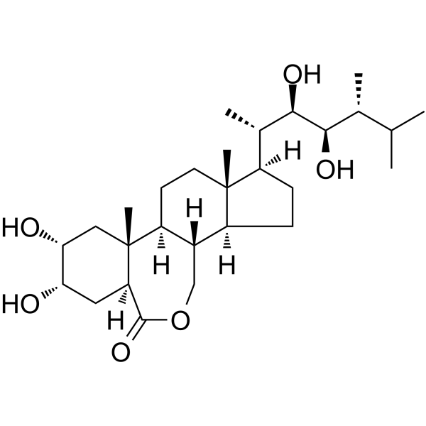Epibrassinolide(Synonyms: 表油菜素内酯; 24-Epibrassinolide;  B1105;  BP55)