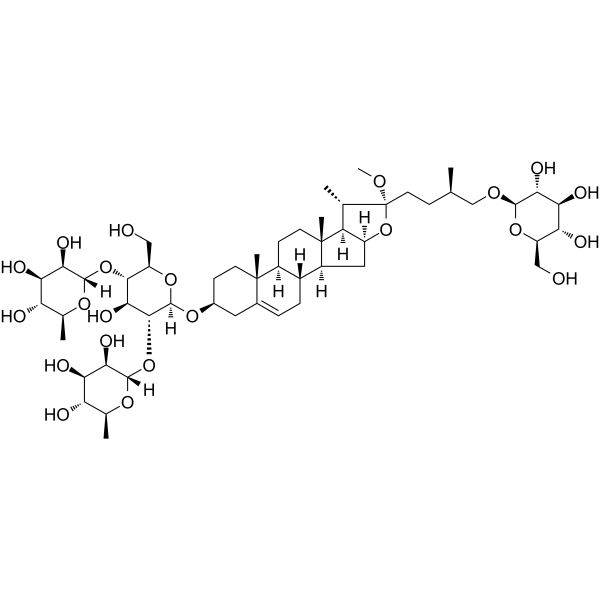 Methyl protodioscin(Synonyms: NSC-698790;  Smilax saponin B)